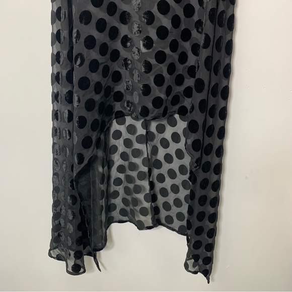 Zara black dots dress size M - Picture 3 of 16